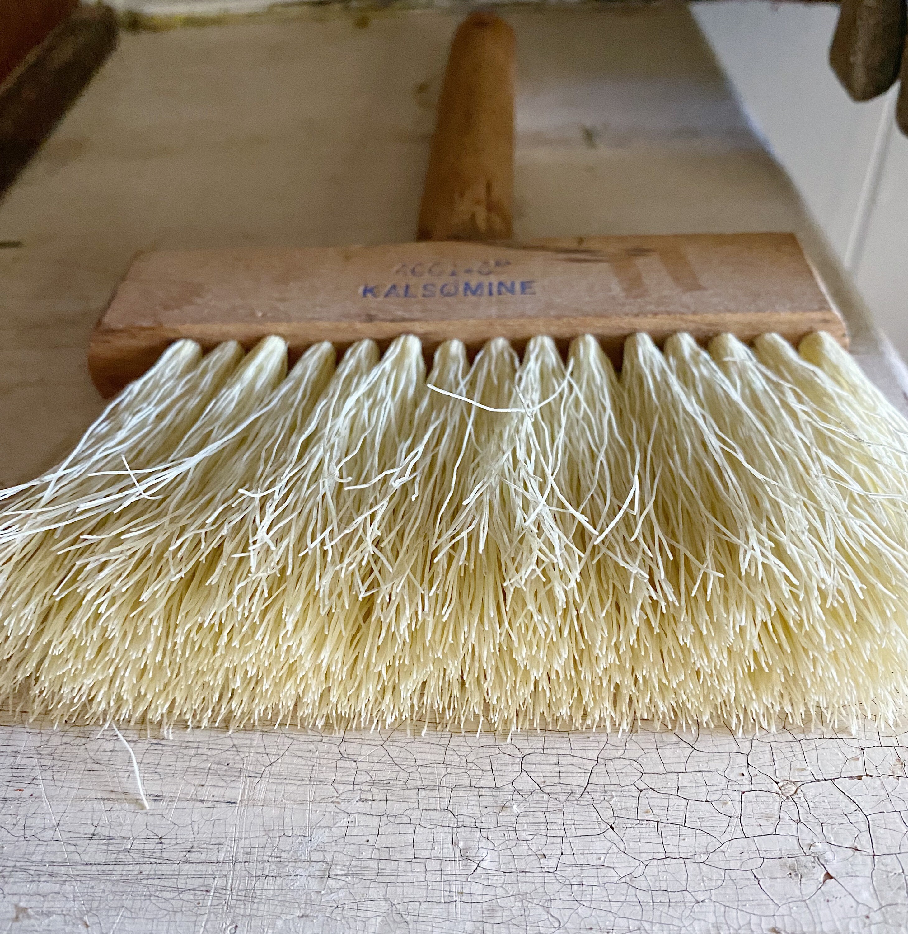 Antique Masonry Brush Painter Wall Paper Brush EXTRA LARGE Farmhouse