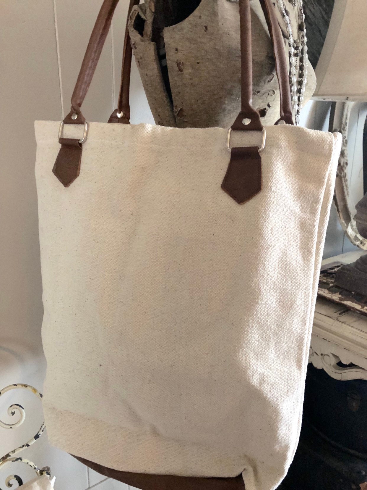 Feed Grain Sack Tote BLUE LINE CoOp Minerals Seed Bag Cattle Sheep