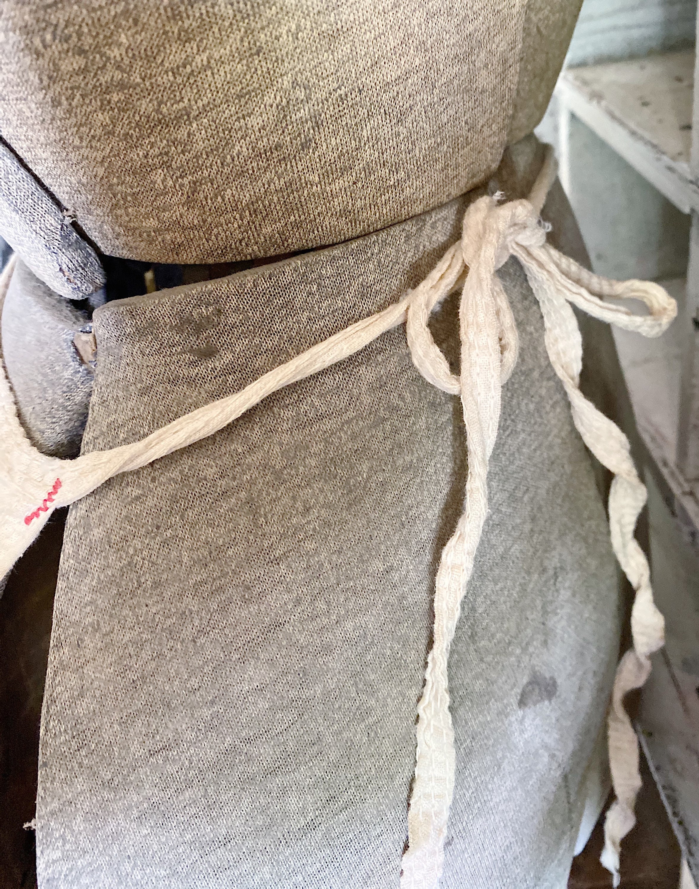 Vintage Nail Apron IDEAL MICA Lumber Company Flatonia TEXAS Farmhouse