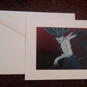 Kunst Druck Grußkarte