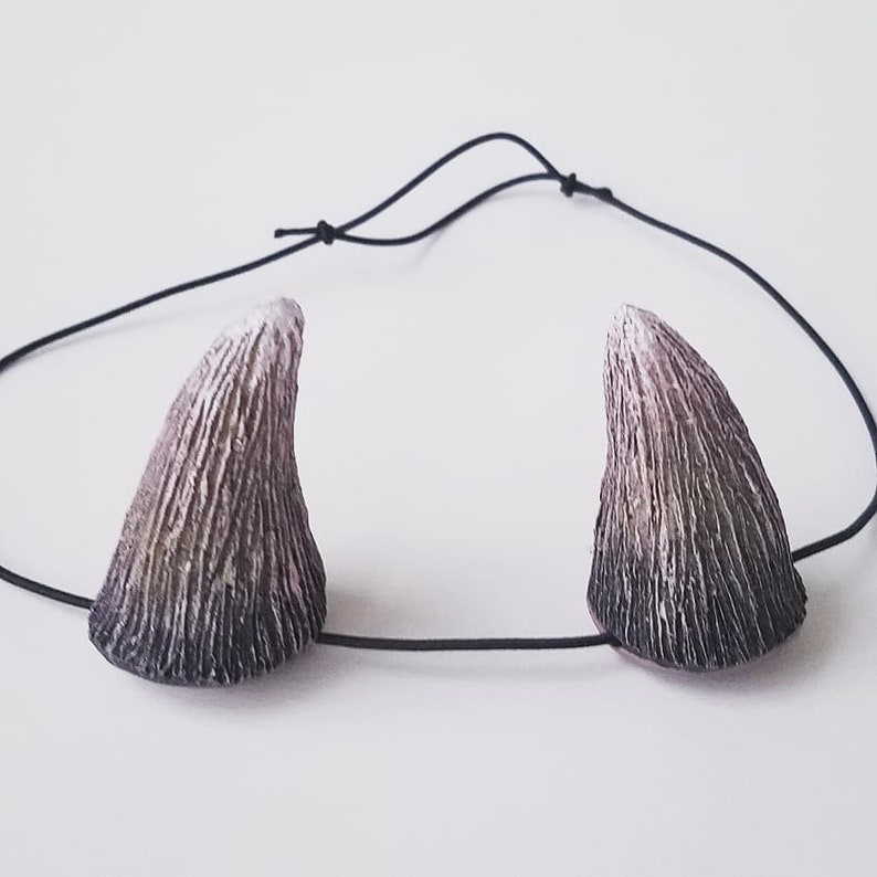 Small Realistic Horn Headband Wearable Devil Horns Animal Etsy