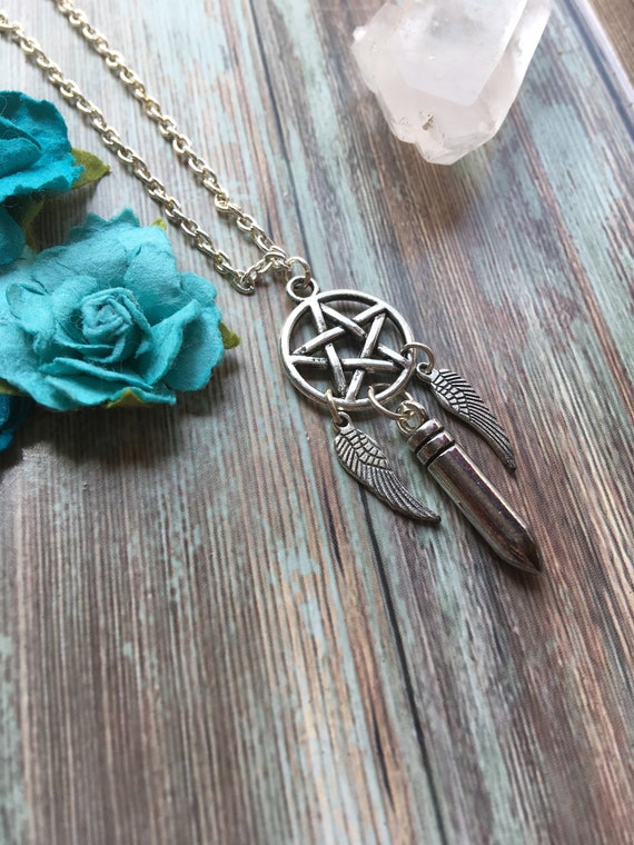 Www Alhudapk Supernatural Angel Grace Necklace Rainbow Wing