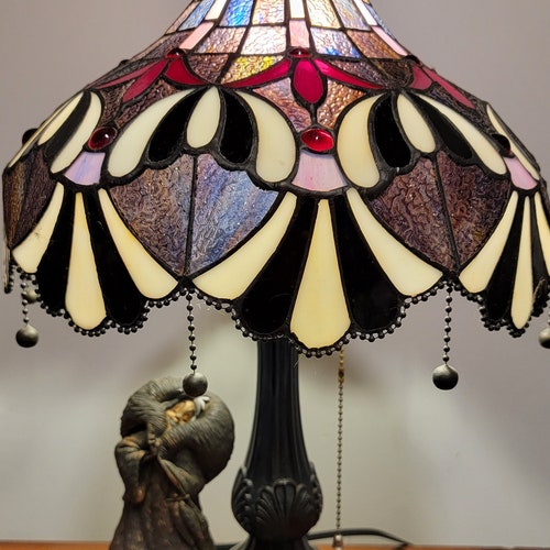 disney stained glass lamp