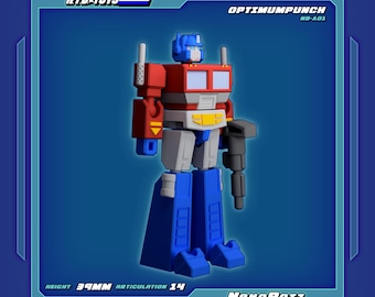NanoBotz *Optimal Punch* Micro TF Model kits