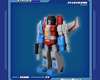 NanoBotz *Starcrown* Micro TF Model kits