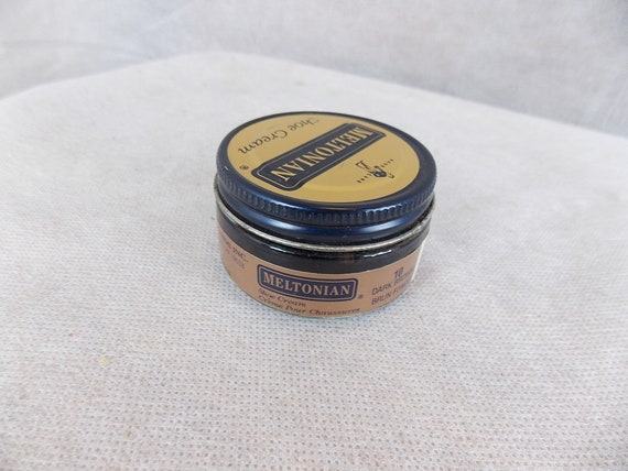 Meltonian Shoe Cream DARK BROWN #10 Original Full… - image 1