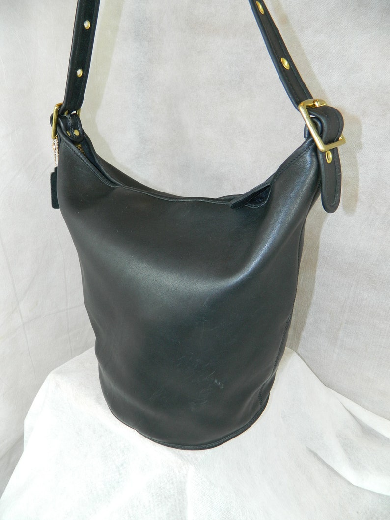 VERY RARE COACH Vintage Duffle Sac Feed Bag New York City 9085 Etsy