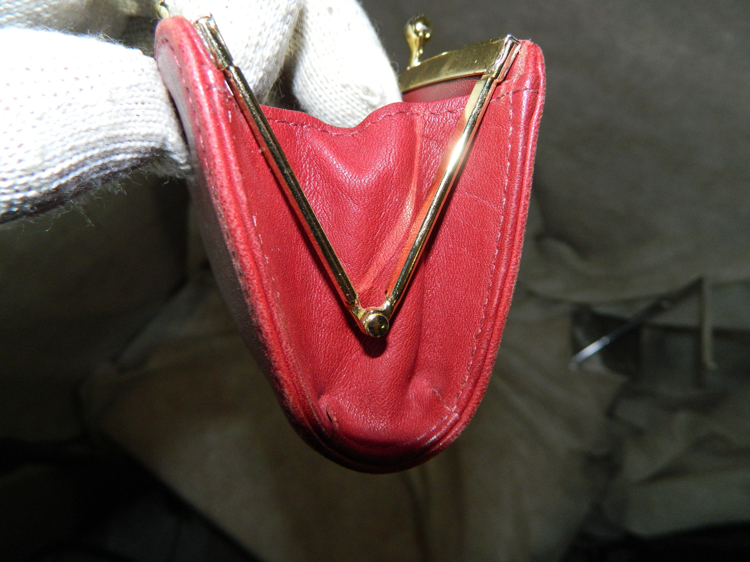 COACH clasp purse coin purse