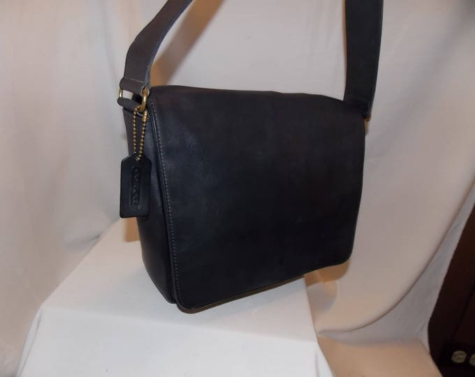 COACH 'museum' Bag manhattan Collection A4C4127 brass Black VG