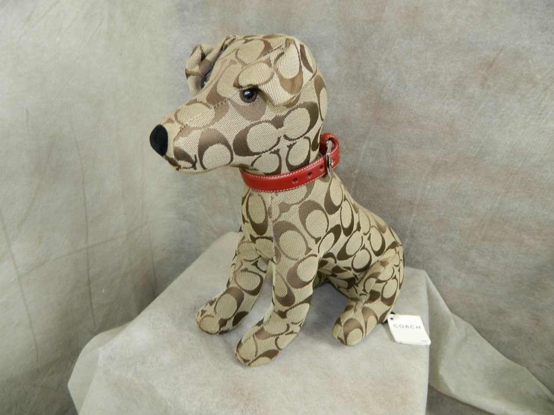 COACH Vintage Signature 'Toy Dog' Collectible Style Etsy