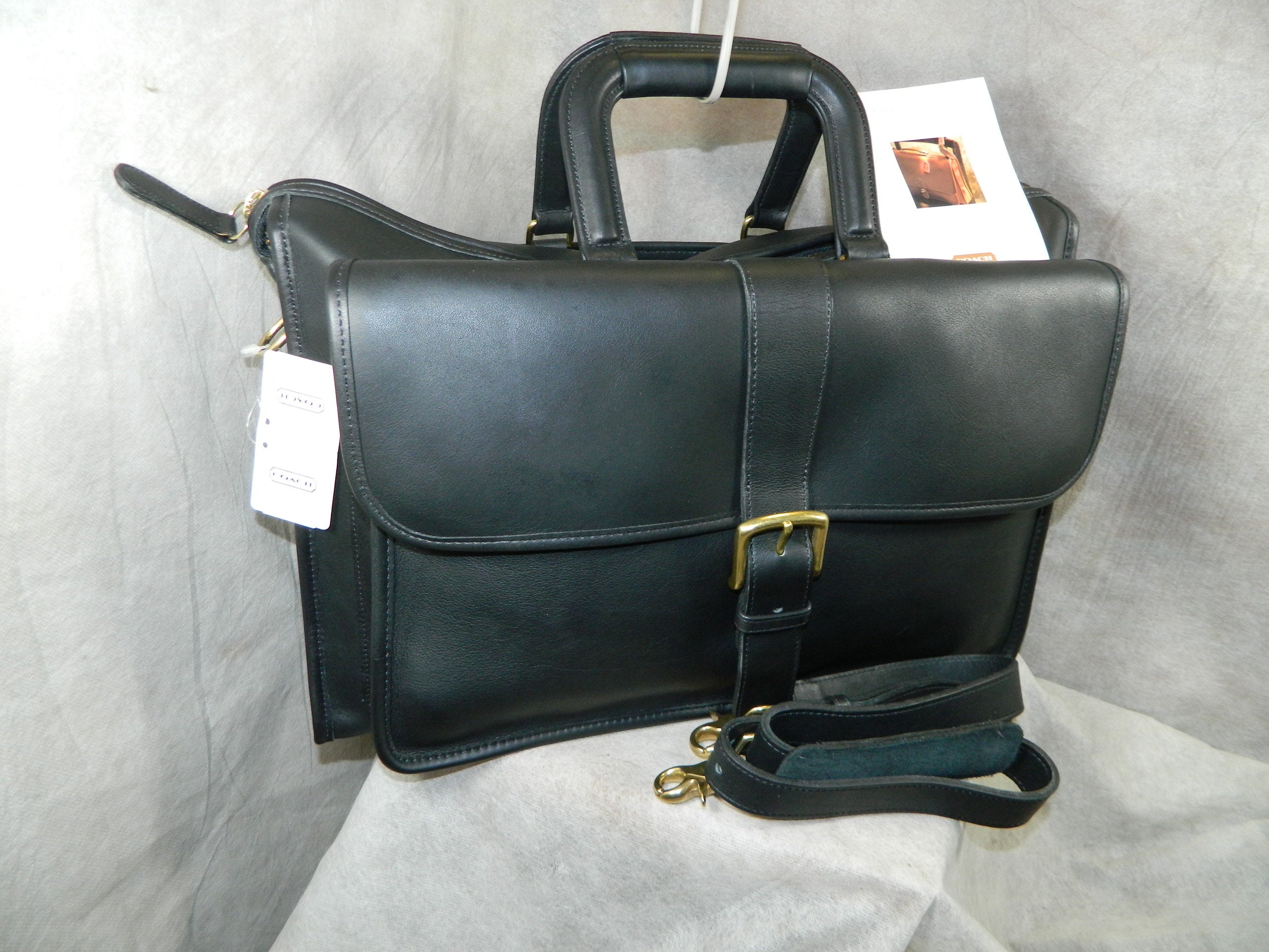 COACH Vintage 'harrison' Briefcase L6C-5283 Brass - Etsy COACH Vintage 'harrison' Briefcase L6C-5283 Brass - Etsy