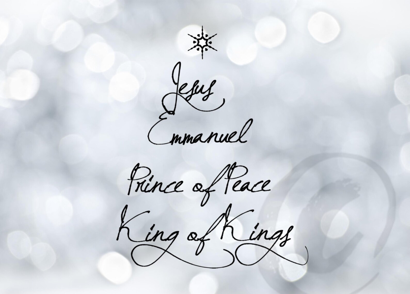 Printable Christian Christmas Card Digital Print for Cards, Framing ...