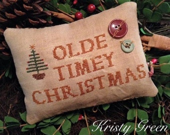 YOU Download PDF Pattern Chart | Olde Timey Christmas | Cross Stitch | Sampler Stitchery |