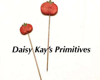 Pins | Stick Counting Marking | Tomato | Cross Stitch Accessory Embellishment