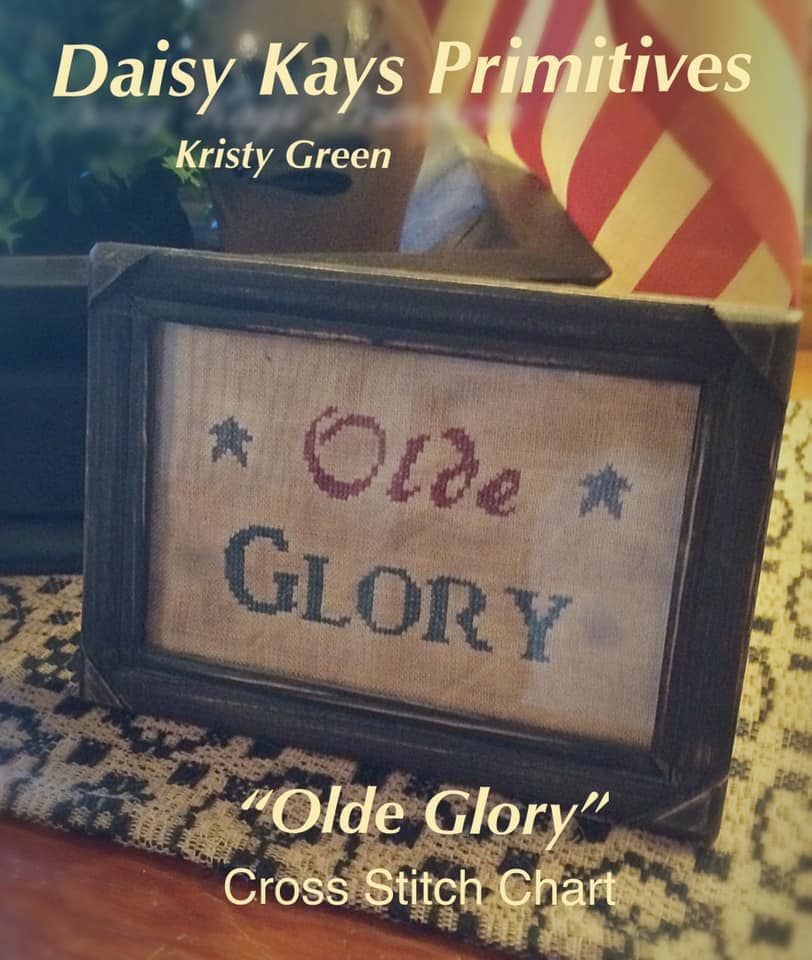 PATTERN CHART | PDF Download| Cross Stitch | Olde Glory | Primitive P…