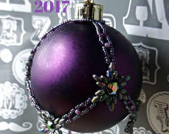 SAMOUCZEK Bombka w kształcie gwiazdy w kształcie plastra miodu