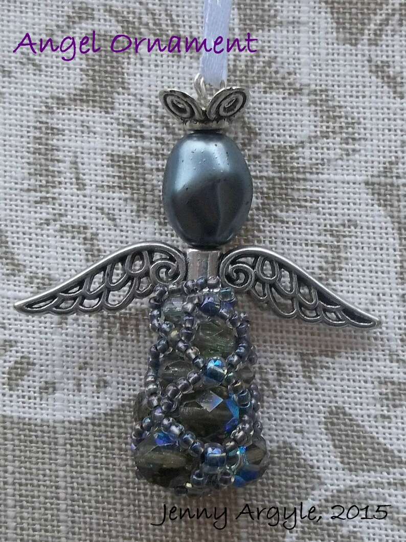 TUTORIAL Angel Ornament Etsy UK