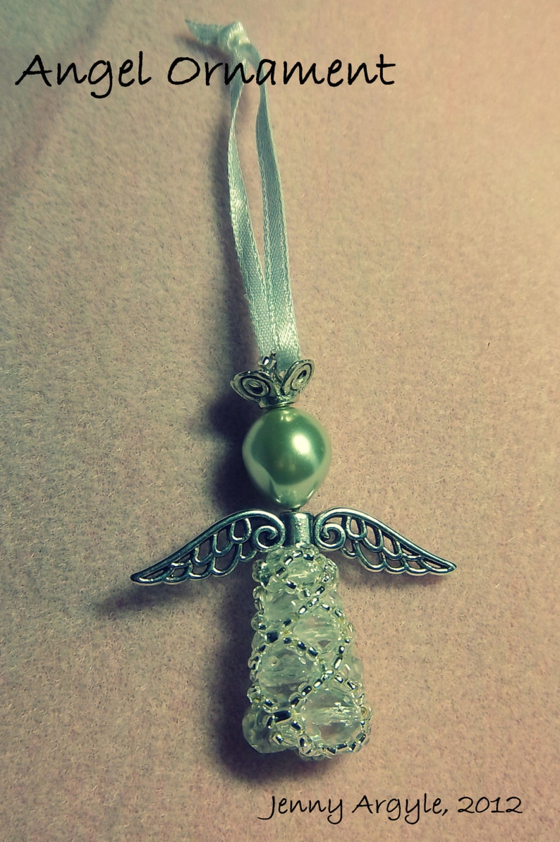 TUTORIAL Angel Ornament Etsy UK