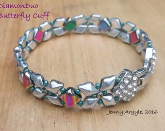 TUTORIAL DiamonDuo Butterfly Cuff