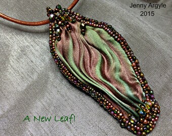 SAMOUCZEK Liść Shibori