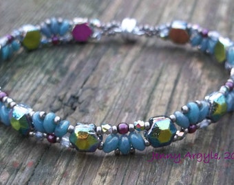 TUTORIAL Bienenwabe Fan Armband