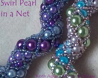 TUTORIAL Swirl pearl in a net