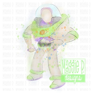 Astronaut Watercolor PNG Clipart