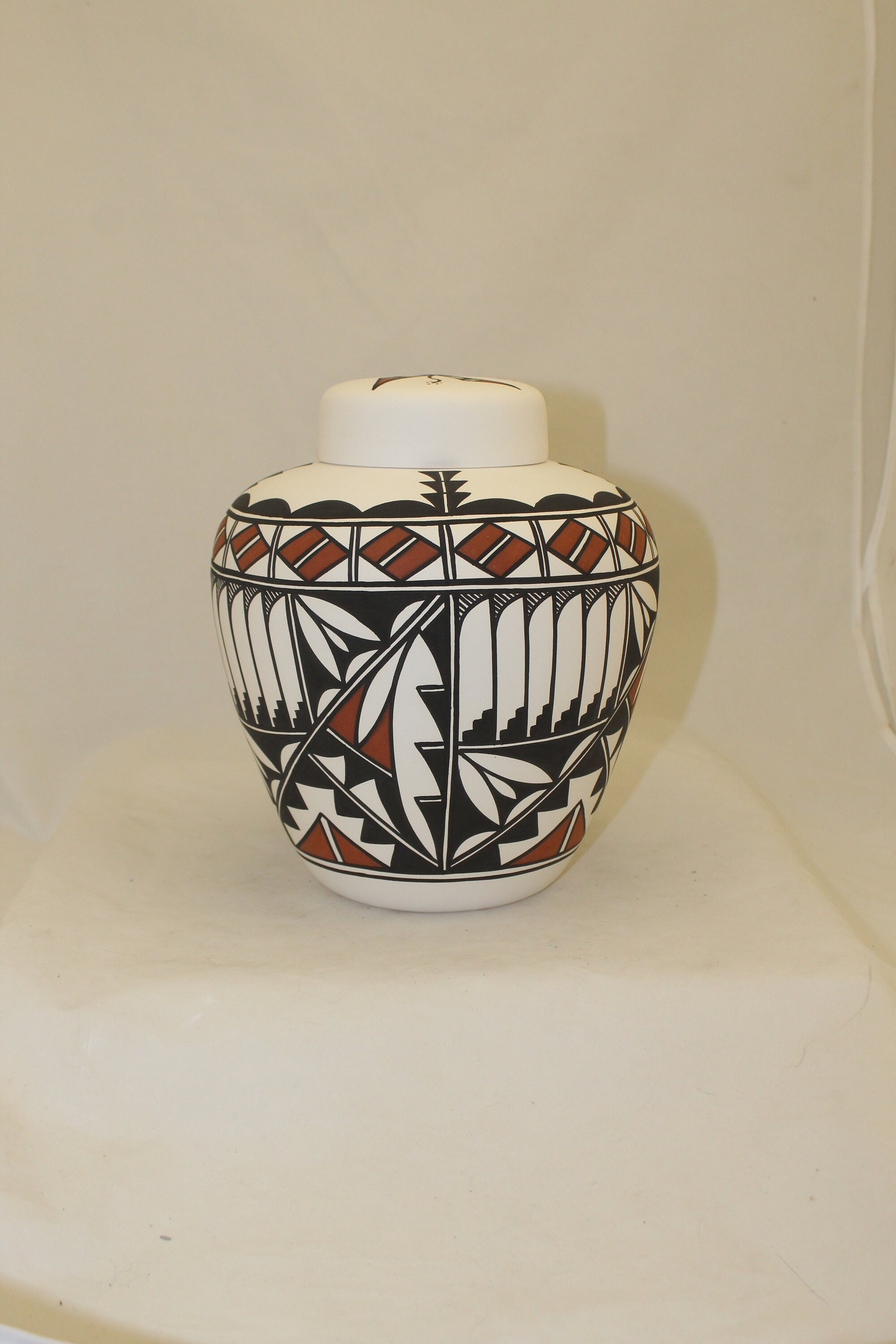 Native American Extra Large Urn for Human Ashes, Extra Large Jar with
