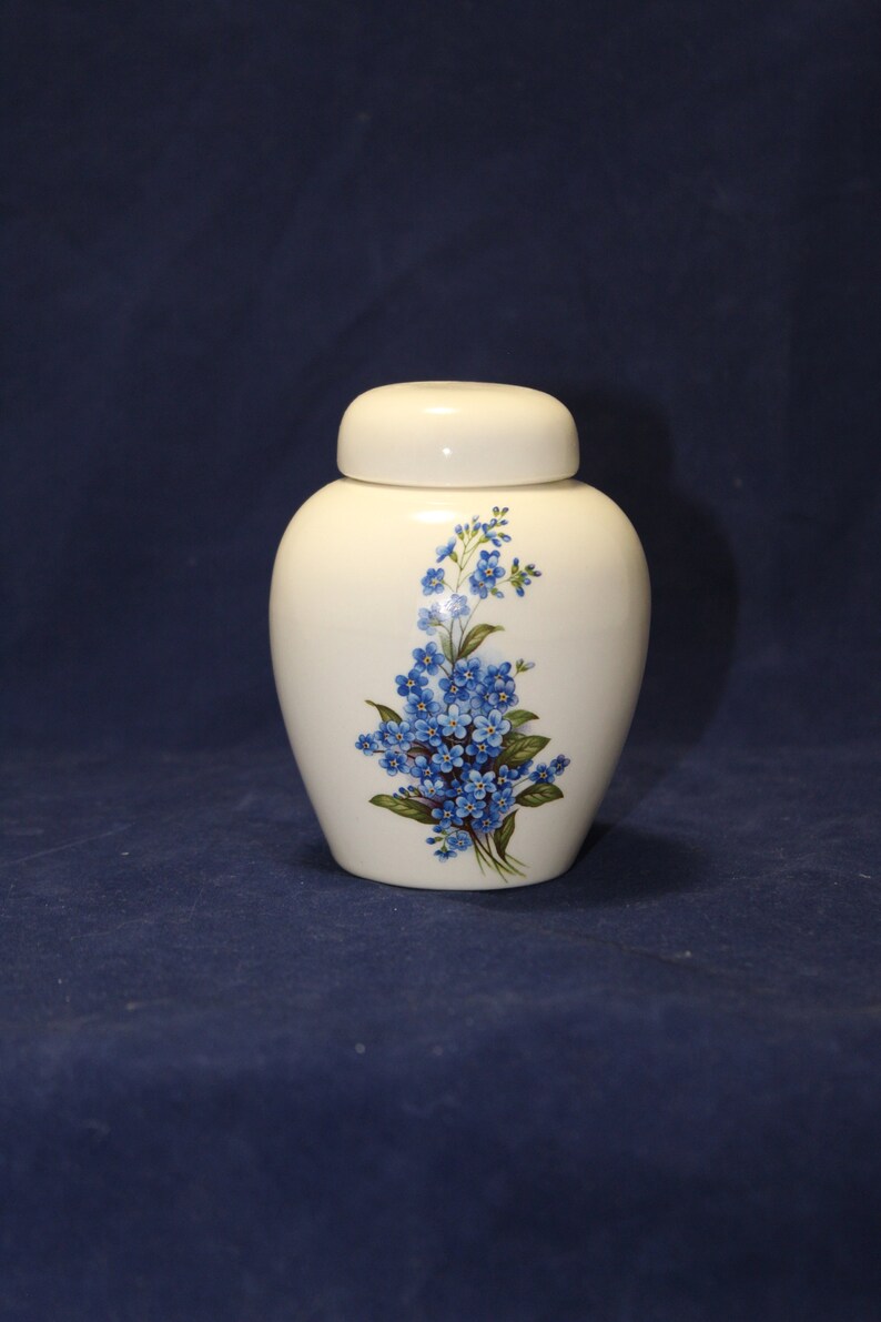 Me Not flowers Tiny Cremation Urn Infant or Baby Urn Etsy