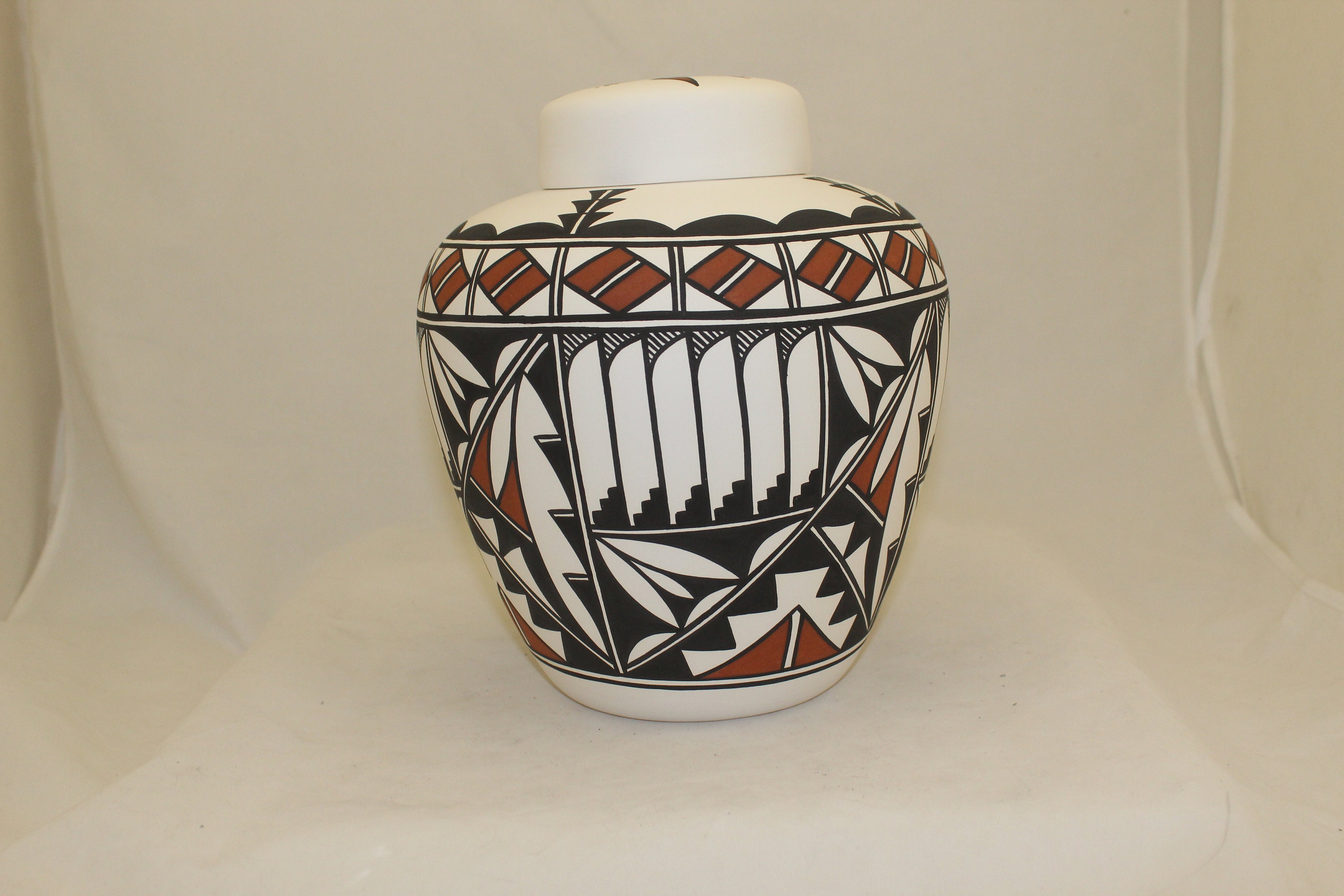 Native American Extra Large Urn for Human Ashes, Extra Large Jar with