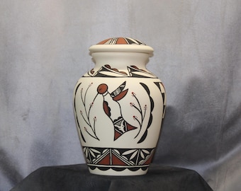 Hummingbird Native American Adult Cremation Urn