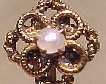 Antique 14k Victorian Pearl Stickpin 1870 1890 DO NOT PURCHASE