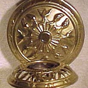 Ornate Brass Wall Light Fixture 1920 Electric