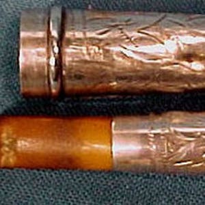 Sterling Silver Cigarette or Cheroot Holder 1900 1910