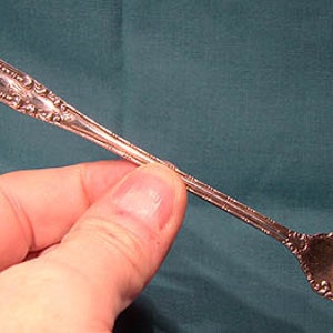 International Chester Sterling Silver Oyster or Seafood Fork 1900