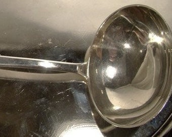 MH Wilkens & Sohn Ostfriesen 800 Silver Gravy Ladle