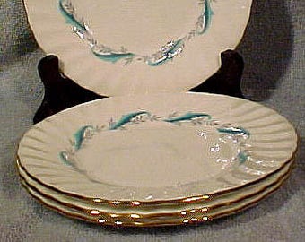 11 Minton Downing S-665 6-1/4" Bread and Butter Plates