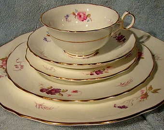 Royal Cauldon Shrewsbury 5 Piece China Place Setting Do NOT PURCHASE