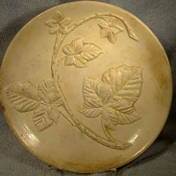 Christopher Dresser Linthorpe Pottery Plate Signature 1880