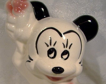 Mickey Mouse Walt Disney Ceramic Figure 1930s 1940