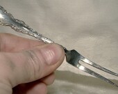 Birks Louis XV Sterling Silver 2 Tine Butter Pick or Fork 1963