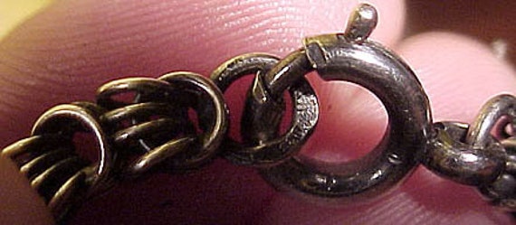 Superb 835 Silver Graduated Multi Loop Chain Neck… - image 4