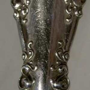 Rogers Berkshire Silver Plated 8-3/4" Large Meat or Serving Fork 1897 image 2