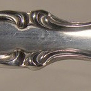 Towle COUNTRY MANOR Sterling Silver Serving Spoon 1960s image 3