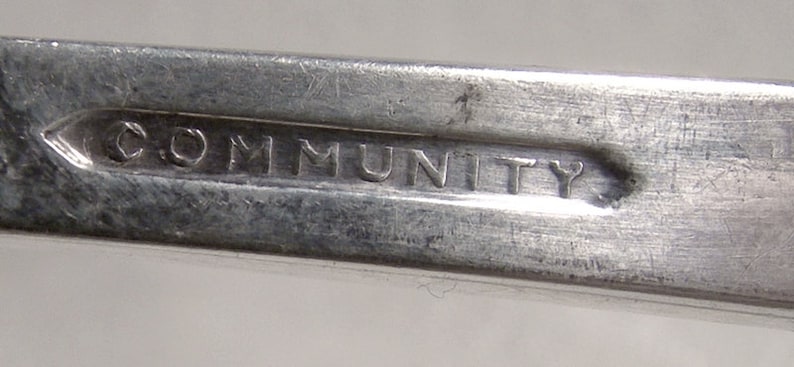 4 Community Morning Star 6-38 Silver Plated Dessert Forks 1948