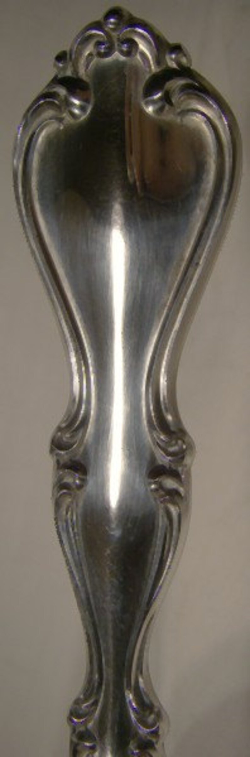 Towle COUNTRY MANOR Sterling Silver Serving Spoon 1960s image 2