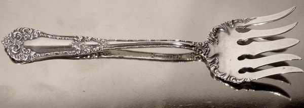 International Chester Sterling Silver Sardine Fork 1900