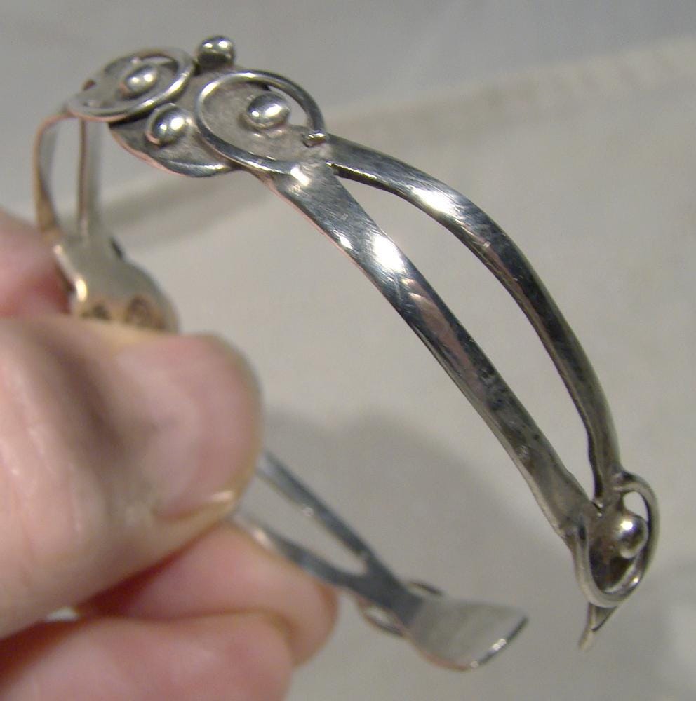1970s Silver Bracelet - Etsy Canada