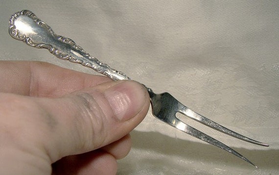 Buy Birks Louis XV Sterling Silver 2 Tine Butter Pick or Fork 1963