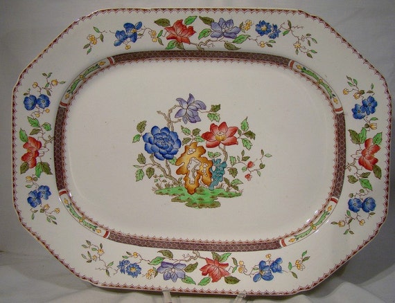 Spode Chinese Rose No Trim 14-5/8